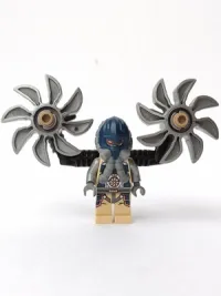 LEGO Psyclone with Parachute Backpack and Attachments minifigure