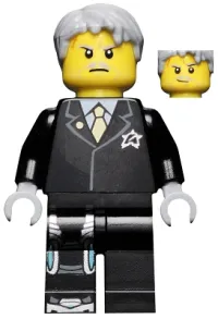 LEGO Agent Solomon Blaze minifigure