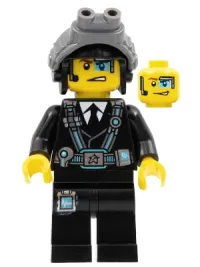 LEGO Agent Curtis Bolt with Goggles minifigure