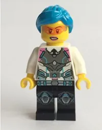 LEGO Agent Caila Phoenix - Dark Azure Hair minifigure