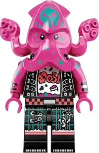LEGO Squid Drummer minifigure