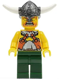 LEGO Viking Warrior 6a - Dark Green Hips and Legs minifigure