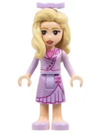 LEGO Glinda - Mini Doll, Lavender Dress, Bow minifigure