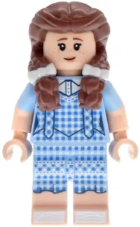 LEGO Dorothy Gale - Bright Light Blue Pinafore minifigure