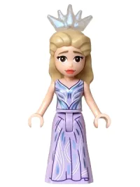 LEGO Glinda - Mini Doll, Lavender Dress, Crown Tiara minifigure