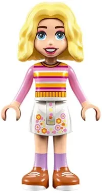 LEGO Enid Sinclair - Bright Pink Striped Sweater minifigure