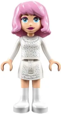 LEGO Enid Sinclair - White Sparkling Dress minifigure