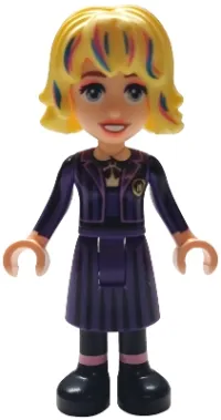 LEGO Enid Sinclair - Black and Dark Purple Nevermore Academy Uniform minifigure