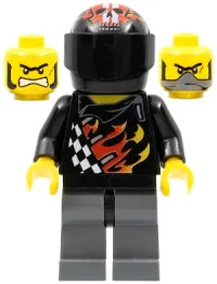 LEGO Backyard Blaster 1 (Bart Blaster) - Standard Helmet, Black Visor minifigure