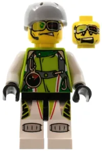LEGO Team X-treme Daredevil 2 (DEX-treme) - Sports Helmet minifigure