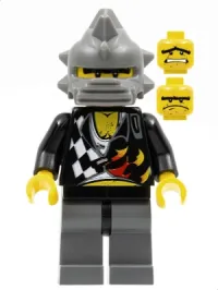 LEGO Backyard Blaster 2 (Bubba Blaster) - Spiked Helmet minifigure