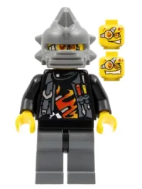 LEGO Backyard Blaster 3 (Billy Bob Blaster) - Spiked Helmet minifigure