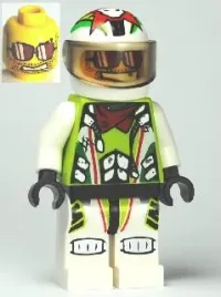 LEGO Team X-treme Daredevil 3 (MAX-treme) - Standard Helmet minifigure