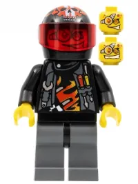LEGO Backyard Blaster 3 (Billy Bob Blaster) - Standard Helmet minifigure