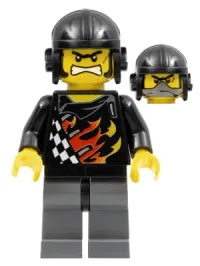 LEGO Backyard Blaster 1 (Bart Blaster) - Aviator Cap minifigure