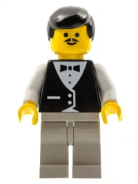 LEGO Town Vest Formal - Coachman minifigure
