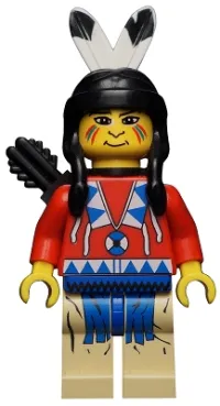 LEGO Indian Red Shirt, Quiver minifigure