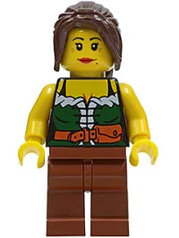 LEGO Gold Prospector - Female minifigure