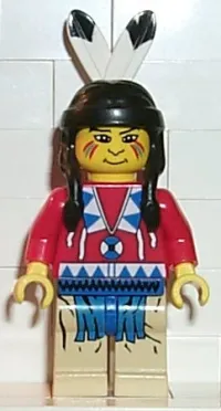 LEGO Indian Red Shirt minifigure