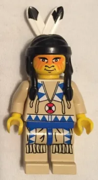 LEGO Indian Tan Shirt minifigure