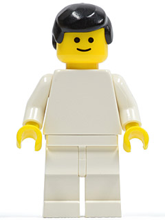 LEGO Soccer Player White Team Player  4 minifigure