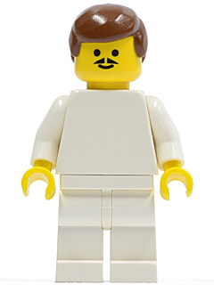 LEGO Soccer Player White Team Player  8 minifigure