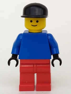 LEGO Soccer Player Womens Team Goalie, Black Cap minifigure