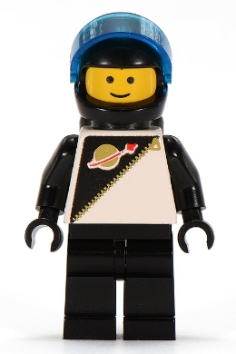 LEGO Futuron - Black minifigure