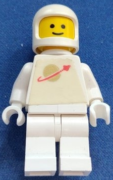 LEGO Classic Space - White with Air Tanks, Stickered Torso Pattern minifigure