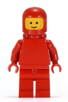 LEGO Classic Space - Red with Air Tanks, Torso Plain minifigure
