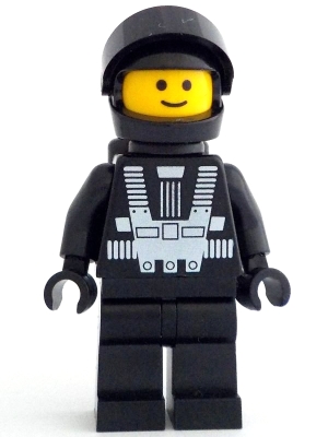 LEGO Blacktron 1 with Back Print minifigure