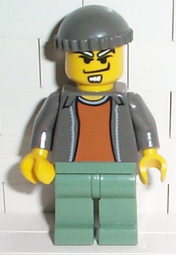 LEGO Criminal minifigure