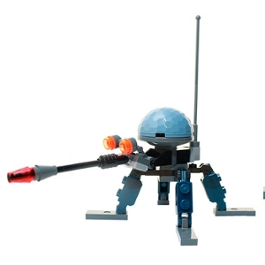 LEGO Dwarf Spider Droid (Sand Blue Dome) minifigure