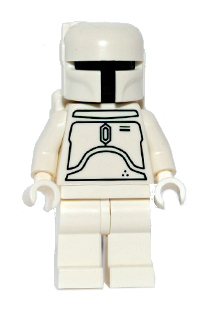LEGO White Boba Fett minifigure