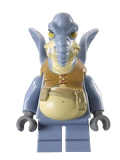 LEGO Watto (Dark Bluish Gray Hands) minifigure