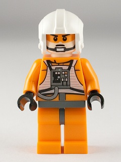 LEGO Zev Senesca - Plain Helmet minifigure