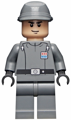 LEGO Imperial Officer (Captain / Commandant / Commander) - Two Code Cylinders, Cavalry Kepi minifigure