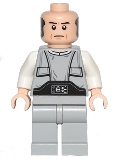 LEGO Lobot - Light Nougat, Black Eyebrows minifigure