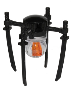 LEGO B'Omarr Monk (Trans-Orange Plate) minifigure