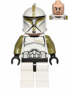 LEGO Clone Trooper Sergeant (Phase 1) - Scowl minifigure