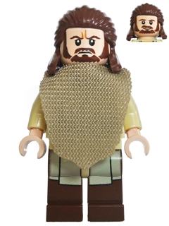 LEGO Qui-Gon Jinn (Poncho, Printed Legs) minifigure