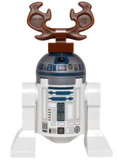 LEGO Astromech Droid, R2-D2, Reindeer minifigure