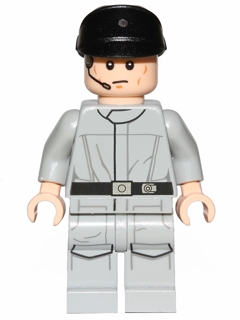 LEGO Imperial Crew (Black Cap) minifigure