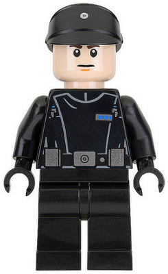 LEGO Imperial Navy Officer (Lieutenant / Security, Stormtrooper Captain) minifigure