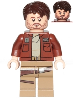 LEGO Cassian Andor (Reddish Brown Jacket) minifigure