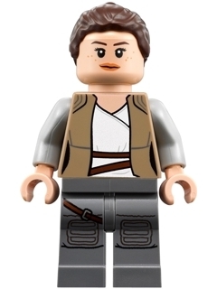LEGO Rey - Dark Tan Jacket minifigure