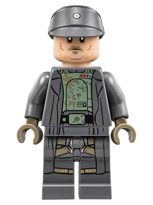 LEGO Tobias Beckett - Imperial Mudtrooper Disguise (Army Captain) minifigure