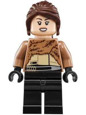 LEGO Qi'ra - Fur Coat minifigure