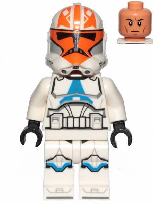 LEGO Clone Trooper, 332nd Company (Phase 2) - Nougat Head minifigure