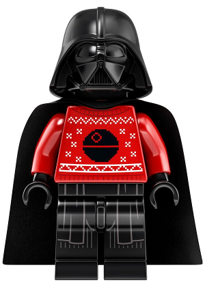 LEGO Festive Darth Vader minifigure